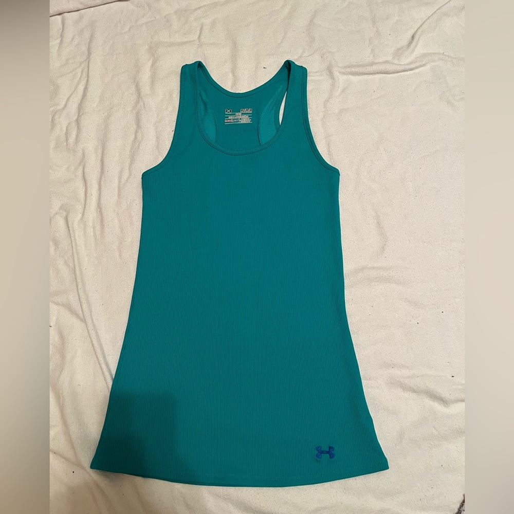 Womens Underarmour Heatgear Fitted Tank Top